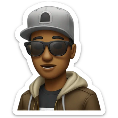 Rappeur cuistot sticker