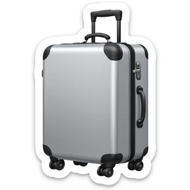 Suitcase that roll new model  sticker