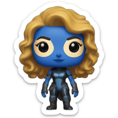 Funko pop Mystique sticker