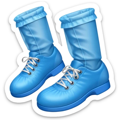 Shoe covers disposable  sticker