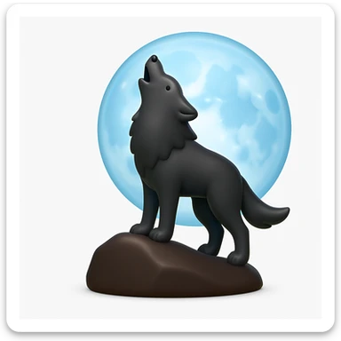 Convert the uploaded image into a 3D Apple-style emoji — preserve the key shapes, colors, and overall composition of the original image. Simplify the forms into clean, rounded cartoon-style elements while keeping the subject recognizable. Apply glossy textures, soft lighting, smooth shading, and render everything in Apple emoji style on a clean white background sticker