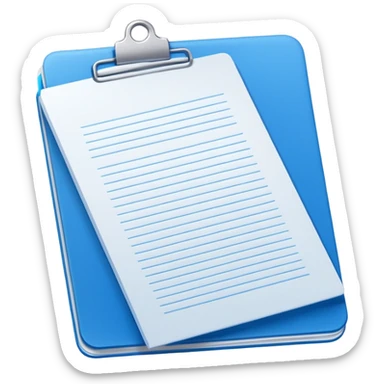 documents with blue cover sticker