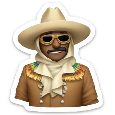 Tiburon cosombrero  sticker