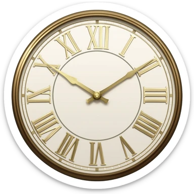 Clock it sticker