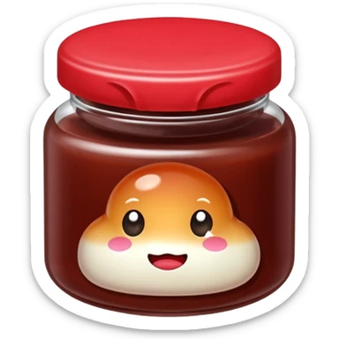 Red Bean Paste Jelly sticker