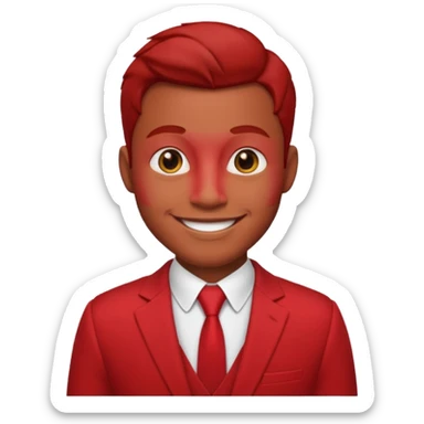 red spy sticker