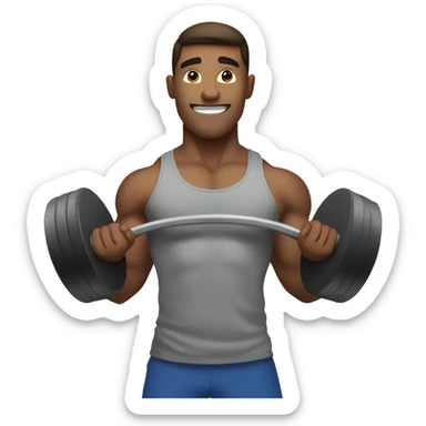 Gym bro Gym sticker