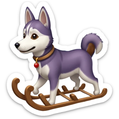 huskysleigh  sticker