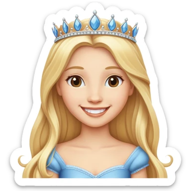công chúa tóc mây sticker