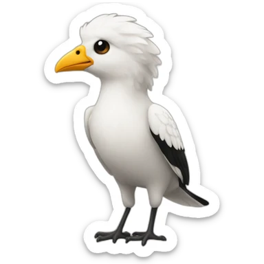 Pied sticker