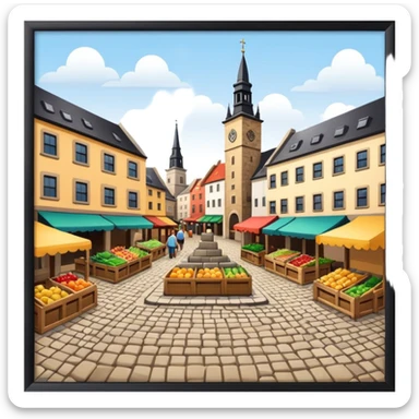 market square sticker
