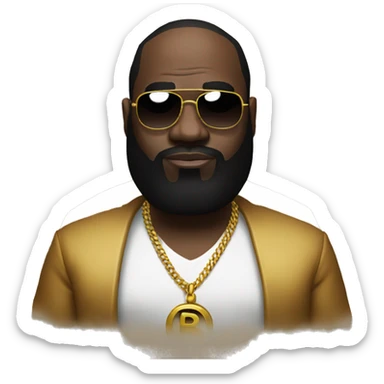 Rick Ross sticker
