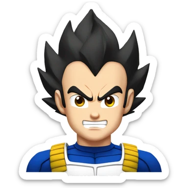 Vegeta sticker