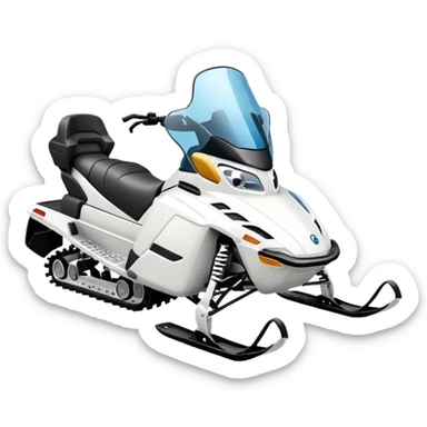 a snowmobile emoji i can copy and paste sticker