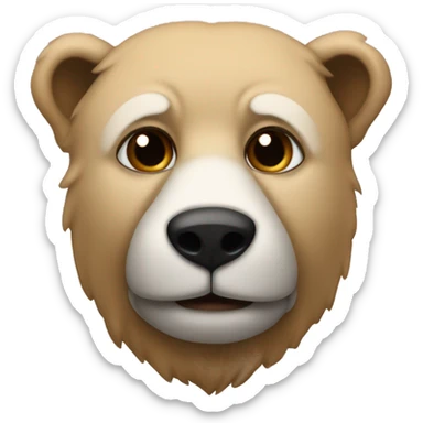 Tres osos abrazados  sticker