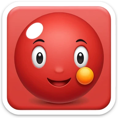 But bouncing sticker