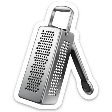 hand grater sticker