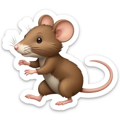 rat running sticker