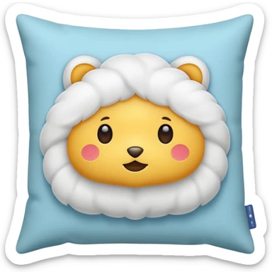 Soft Pillow sticker