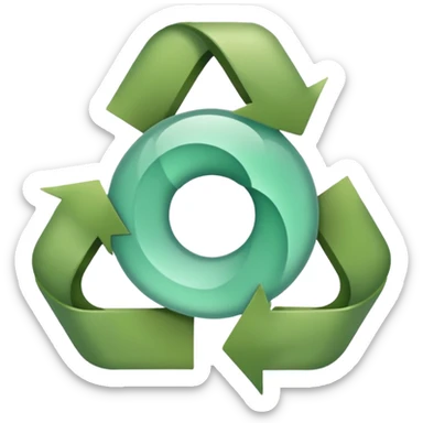 An emoji for mental wellness, calming, mystical for Reclaim.  Not a person, an object or symbol. something along the lines of recycle, reuse, RECLAIM sticker