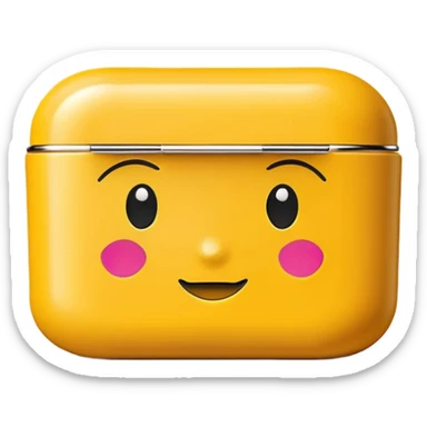 yellow makeup packaging sticker