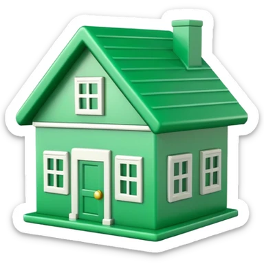 Monopoly House Token sticker