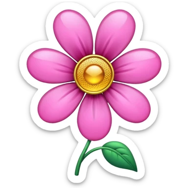 Can you make a pin with pink color and maybe a flower 📌 sticker