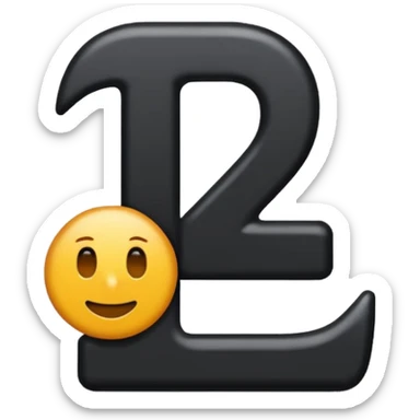 number 1 purple background and black writting sticker