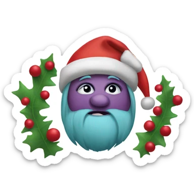 christmas trolls sticker