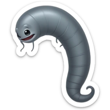 gray leech sticker