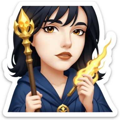 Stormcaller Wizard sticker