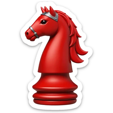 Xiangqi chess piece, knight piece sticker