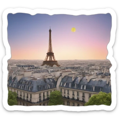 Paris sticker