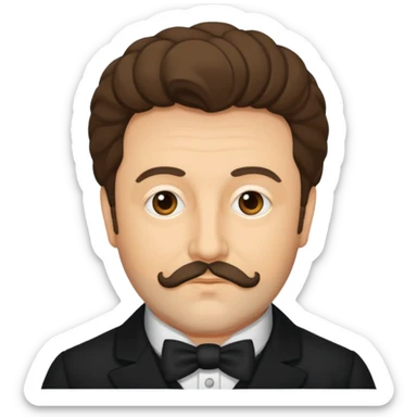 George Bizet composer sticker