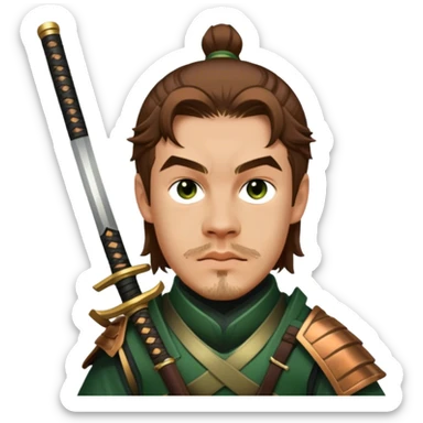 Samurai Sentry sticker