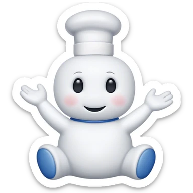 Pillsberry doughboy sticker