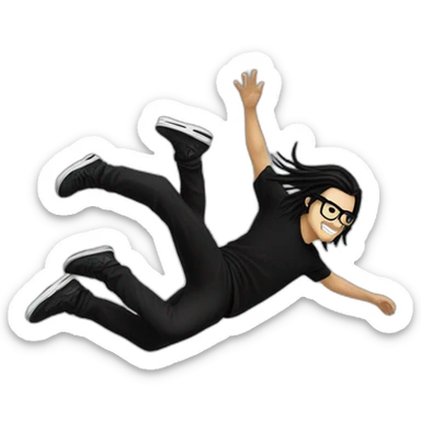 skrillex backflip# sticker