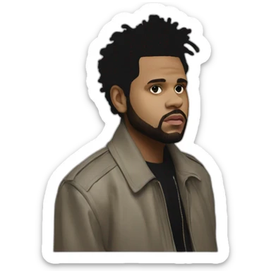 The weeknd after hours album cover sticker