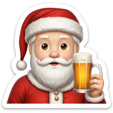 santa class tomando vivo  sticker