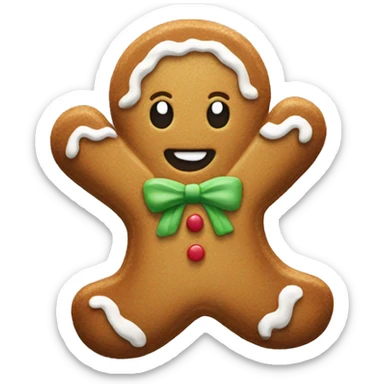 Gingerbread sticker