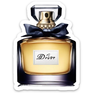 Dior parfum sticker