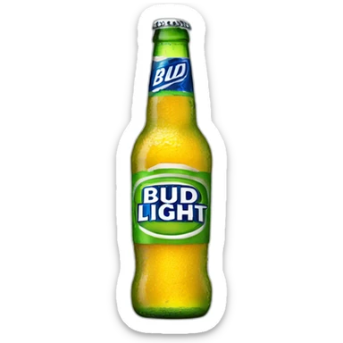 bud light lime sticker