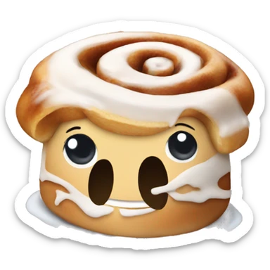 Cinnamon roll sticker