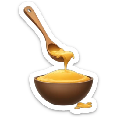 Roux avec une coupe au bol sticker