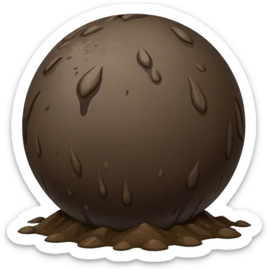 ball of mud sticker