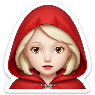 Little red riding hood sticker
