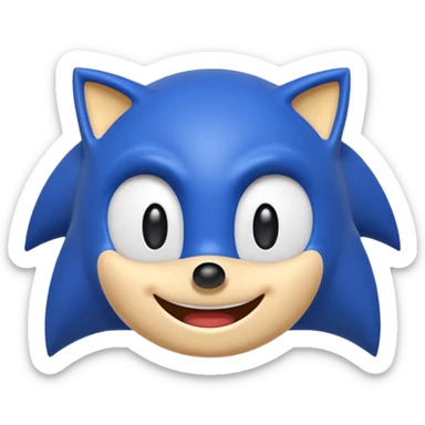 Sonic Emoji sticker