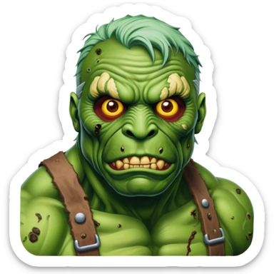 toxie from the toxic avenger sticker