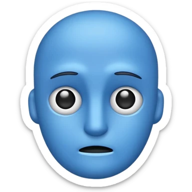 O inima mov,cu trecere spre albastru deschis si coada de drac! sticker