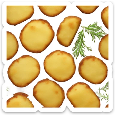 Potato cakes  sticker